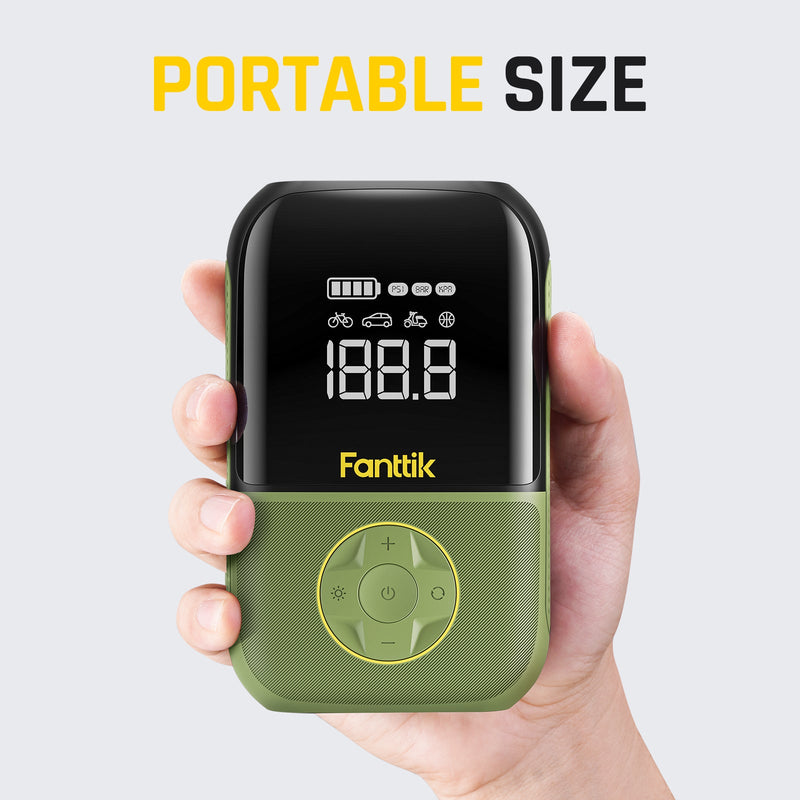 Fanttik X8 Portable Tire Inflator Green