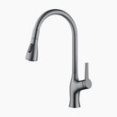 KF2203-2, Lefton Copper Kitchen Pull-Down Faucet with 3 Water Outlet Modes