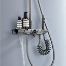 Lefton Thermostatic Shower System with Temperature Display and 4 Water Outlet Modes-SST2204