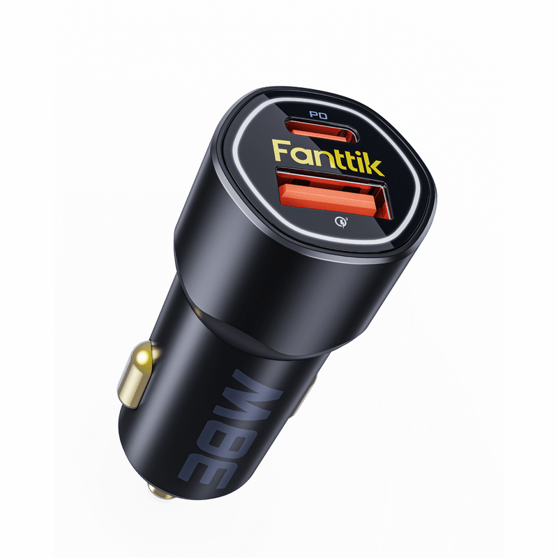 Fanttik 38W USB C Car Charger