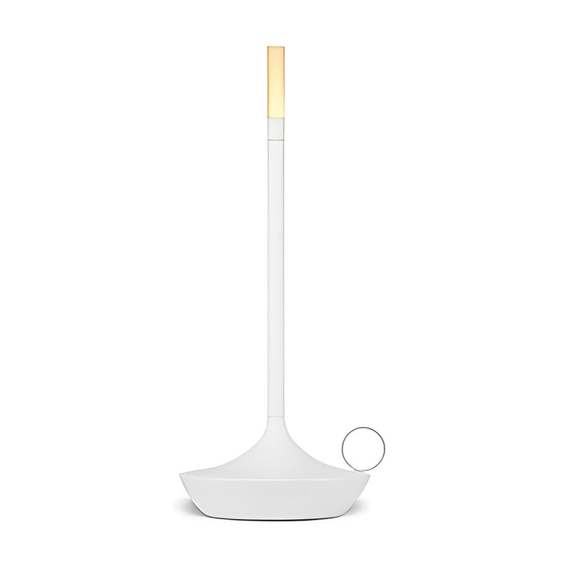 Cordless Portable Candle Wick LED Minimalist Table Lamp