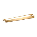 120° Rotatable Flush-Mount Bathroom Vanity Light with Linear Bar and Elegant Finishes