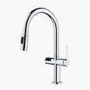 Lefton Automatic Sensor & Pull-Down Kitchen Faucet with Temperature Display-KF2206