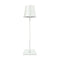 15 Inch Cordless Modern Cool Hue Metal Table Lamp Black/White