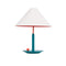 Colorful Metal Triangle Accent Table Lamp