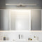 31'' 180° Adjustable Stainless Steel Bathroom Vanity Light with LED Strip