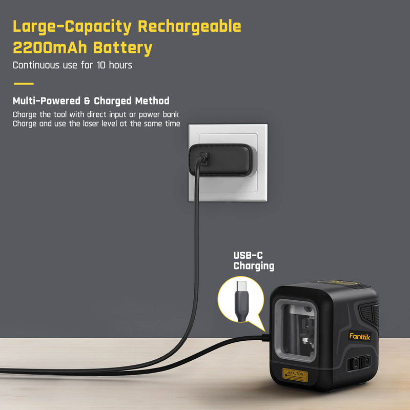 Fanttik D2 Cross Line Laser Level