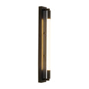 19.68'' Acrylic Tube 1-Light LED Wall Lights Indoor - Black/Gold/Chrome Base