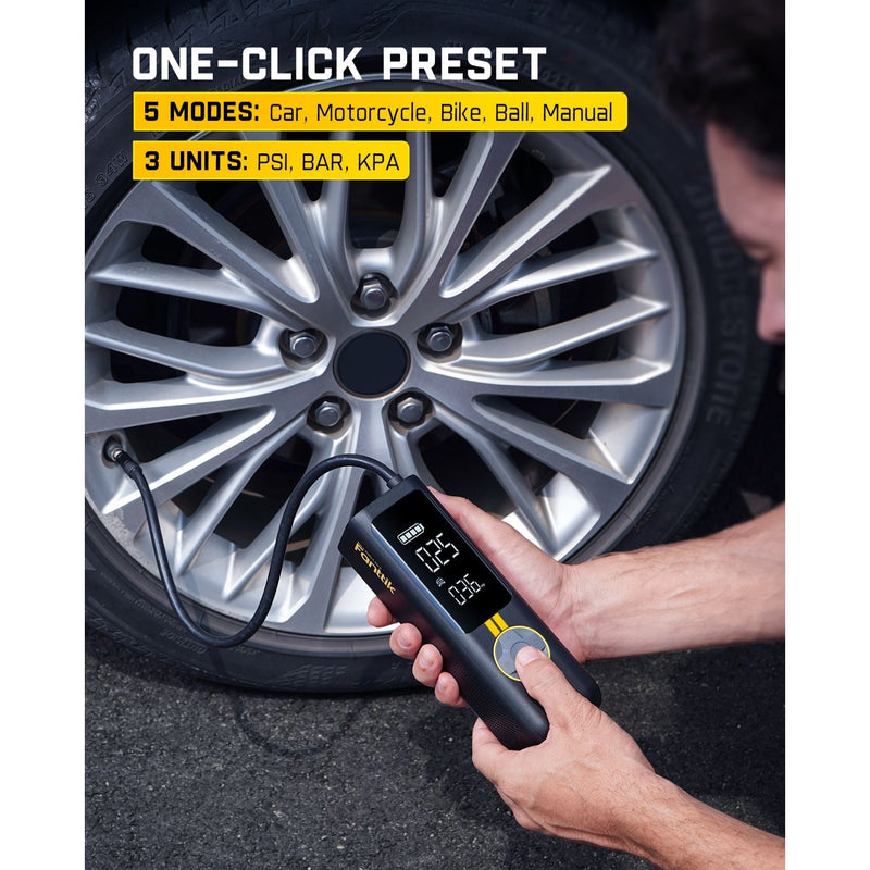 Fanttik X8 APEX™ Tire Inflator and Slim V8 Mate Car Vacuum