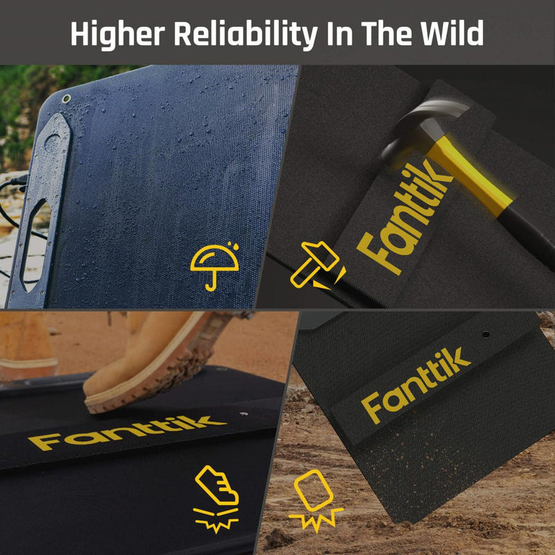 Fanttik 100W Portable Solar Panel