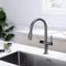 Lefton Automatic Sensor & Pull-Down Kitchen Faucet with Temperature Display-KF2206