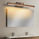 15''/23''/35'' Bathroom Vanity Light with Rotatable Wood LED Fixture