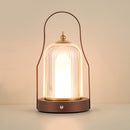 Touch Rechargeable LED Brass Portable Cordless Lantern Table Lamp