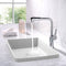 Lefton Single-Hole Rotatable and Pull-Out Faucet-BF2205