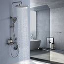 Lefton Thermostatic Shower System with Temperature Display and 4 Water Outlet Modes-SST2204