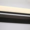 15.74'' Linear LED Vanity Light Black Bathroom Fixture with Mesh Light Filter