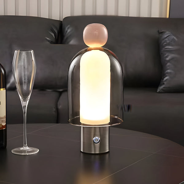 Personality Glass Touch Switch Stepless Dimming USB Nordic Night Lights - Dazuma