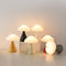 6.3 inch Metal Mushroom Cloud Table Lamp LED Ambient Lighting