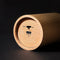 Candlelight Ambient Wood Cylinder Accent LED Table Lamp