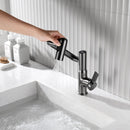 Lefton Single-Hole Rotatable Faucet with Temperature Display-BF2204