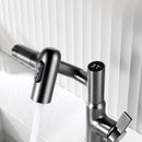 Lefton Single-Hole Rotatable Faucet with Temperature Display-BF2204