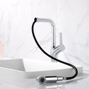 Lefton Single-Hole Rotatable and Pull-Out Faucet-BF2205