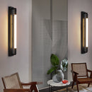 19.68'' Acrylic Tube 1-Light LED Wall Lights Indoor - Black/Gold/Chrome Base