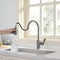 Lefton Copper Kitchen Pull-Down Faucet with 3 Water Outlet Modes-KF2201