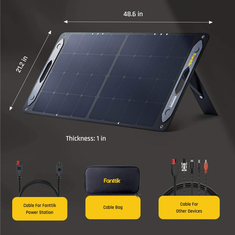 Fanttik 100W Portable Solar Panel