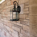 Mortarless Stone Siding Terra Rosa Tight Cut