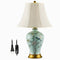 23 inch Oriental Vivid Branches and Birds Porcelain Table Lamp