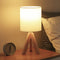 15 inch Wood Modern Tripod Table Lamp