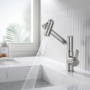 Lefton Single-Hole Rotatable Faucet with Temperature Display-BF2204