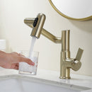 Lefton Single-Hole Rotatable Faucet with Temperature Display-BF2204