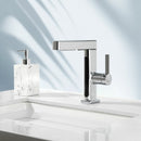 Lefton Single-Hole Pull-Out Faucet with Temperature Display-BF2206