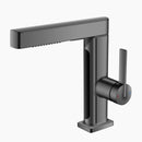 Lefton Single-Hole Pull-Out Faucet with Temperature Display-BF2206 -Bathroom Faucets- Lefton Home