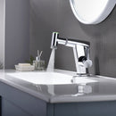 Lefton Pull-Out Faucet with Temperature Display & LED Light - BF2207