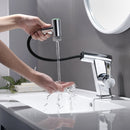 Lefton Pull-Out Faucet with Temperature Display & LED Light - BF2207