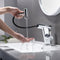 Lefton Pull-Out Faucet with Temperature Display & LED Light - BF2207