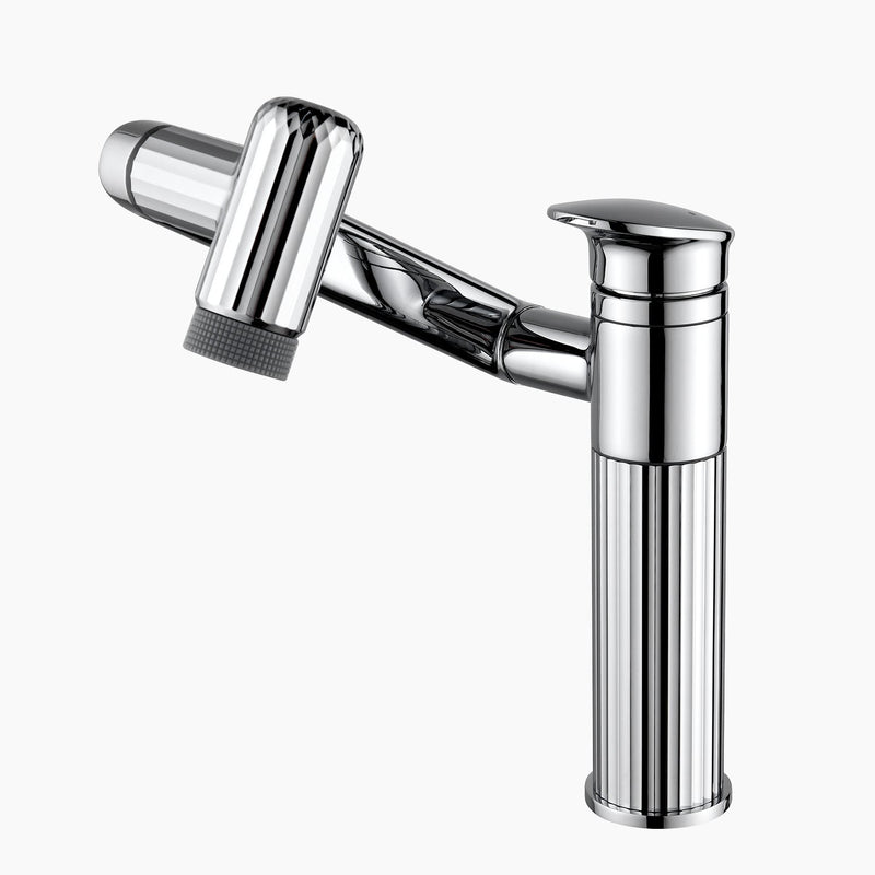 Lefton 360° Rotatable Single - Hole Faucet - BF2208 - Bathroom Faucets - Lefton Home