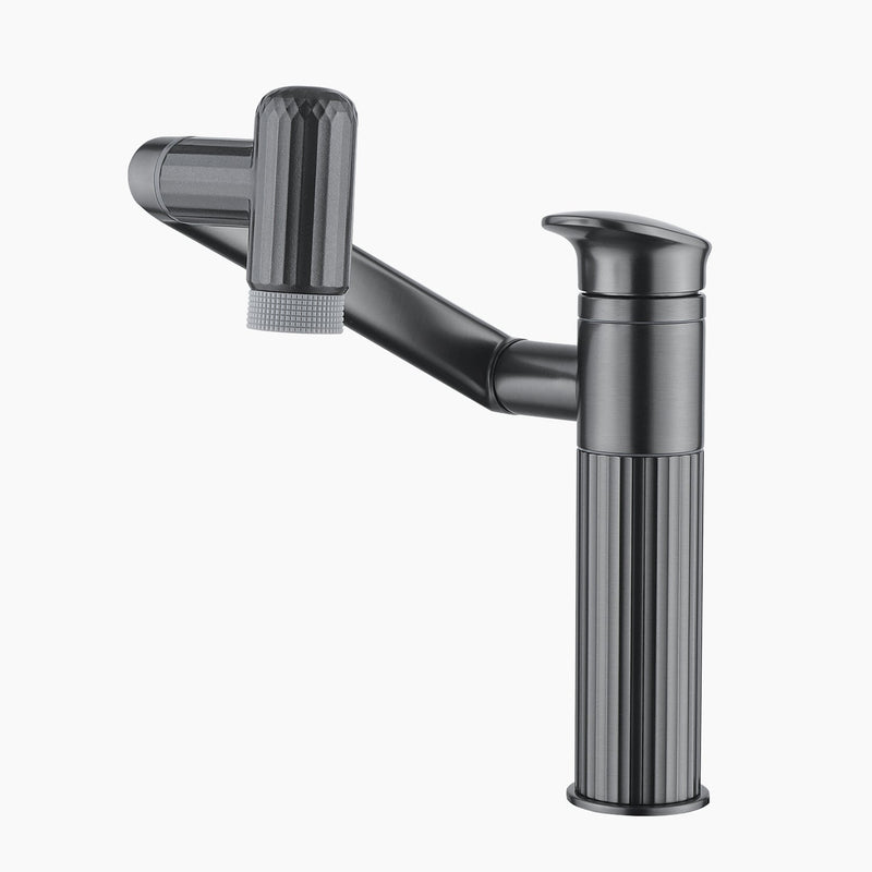 Lefton 360° Rotatable Single - Hole Faucet - BF2208 - Bathroom Faucets - Lefton Home