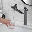 Lefton 360° Rotatable Single-Hole Bathroom Faucet-BF2208