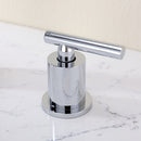 Lefton Two-Handle Widespread Waterfall & Pull-Out Bathroom Faucet with Temperature Display-BFWS2401