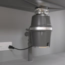 Lefton 3/4 HP Continuous Feed Food Waste Garbage Disposal-LGD-714