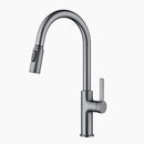 Lefton Copper Kitchen Pull-Down Faucet with 3 Water Outlet Modes-KF2202