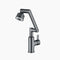 Lefton Copper Rotatable Faucet with 5 Water Outlet Modes-KF2205