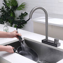 Lefton Waterfall & Pull-Down Bifunctional Kitchen Faucet-KF2207