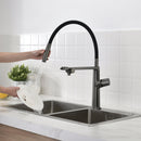 Lefton Copper Kitchen Single-Hole Rotatable Faucet with Water Filter-KF2208