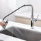 Lefton Waterfall & Pull-Out Kitchen Faucet with Temperature Display-KF2209