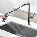 Lefton Waterfall & Pull-Out Kitchen Faucet with Temperature Display-KF2209